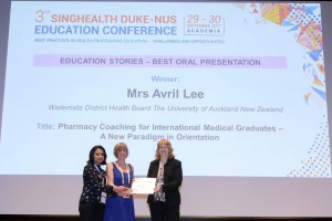 Vani Chandra + Avril Lee Singhealth Presentation Award